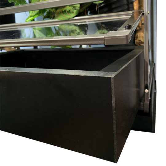 3048 Substrate tray inside cage Medium Tall Clearside Atrium Deep Substrate Tray