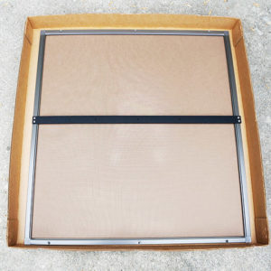 DLedge-across-back Chameleon cage bac panel with one Dragon Ledge