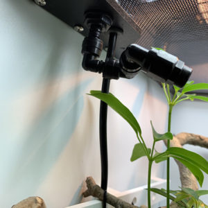 drip-System-tubing-540 Hydration Mount installed in cage