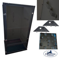 Tall Hybrid Chameleon Cage System Black